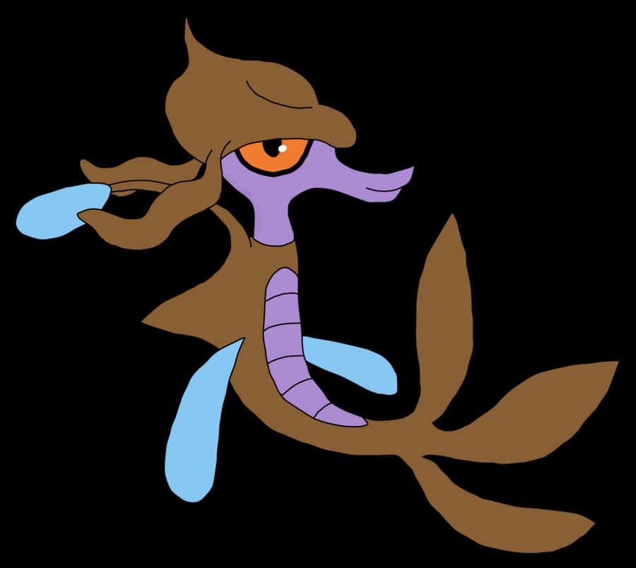 Side View Of Skrelp Wallpaper