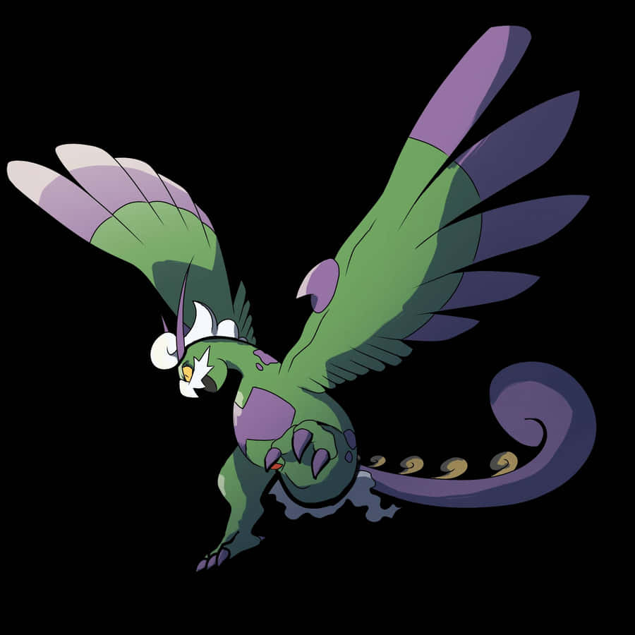 Side View Portrait Of Tornadus Wallpaper