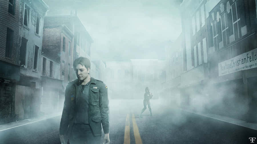 Silent Hill 2 Foggy Streets Wallpaper