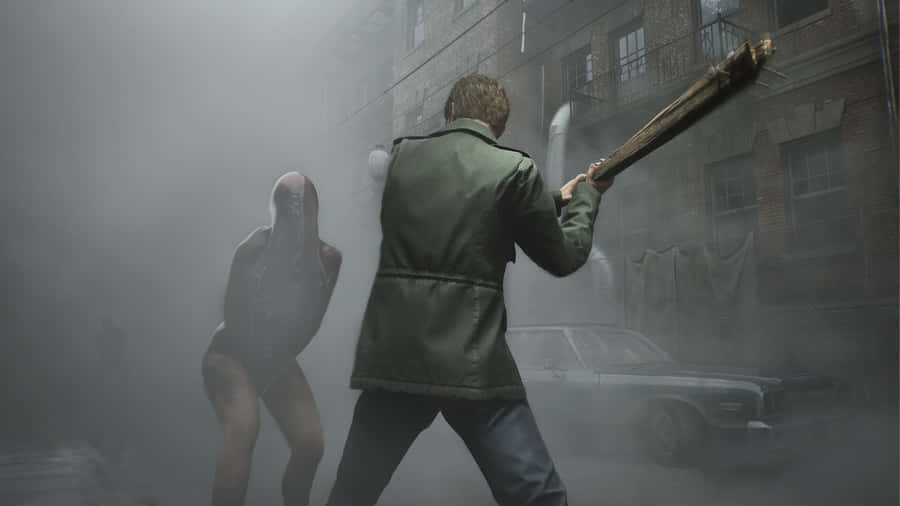 Silent Hill 2 Gameplay Scene Wallpaper