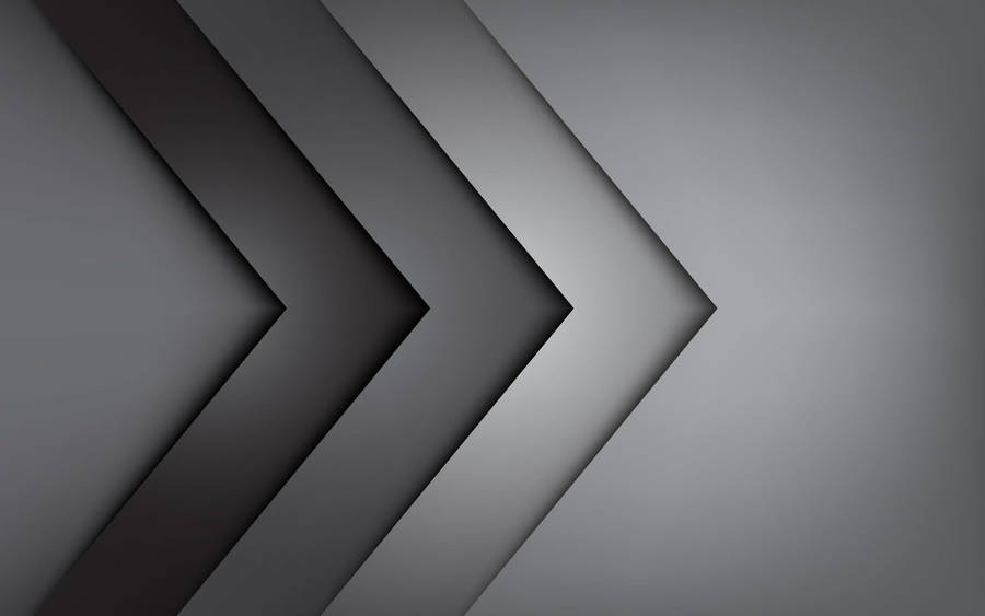 Silver And Black Triangular Abstract Art Wallpaper