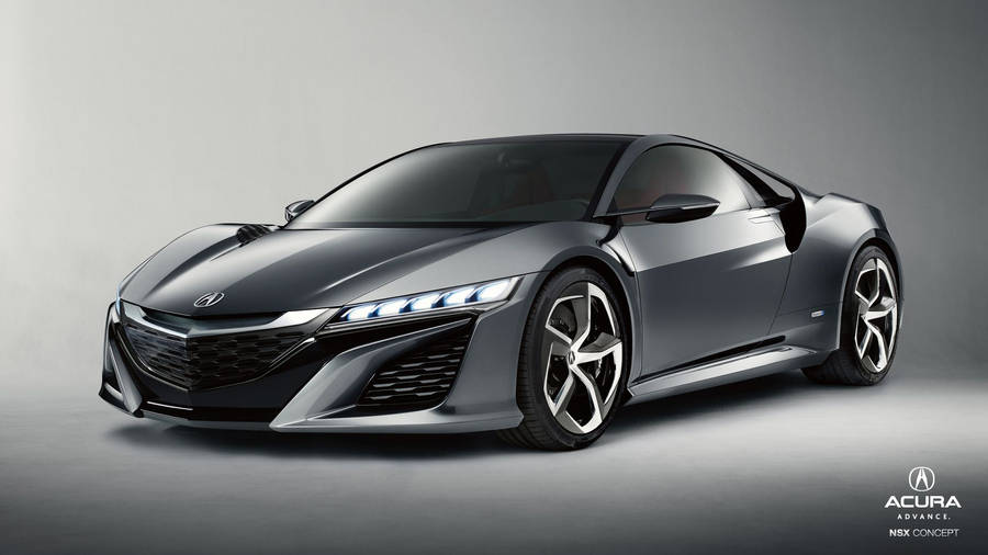 Silver Honda Nsx Car Wallpaper