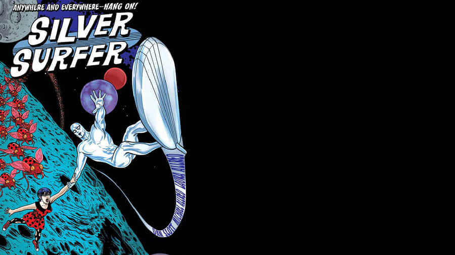 Silver Surfer Cosmic Adventure Wallpaper