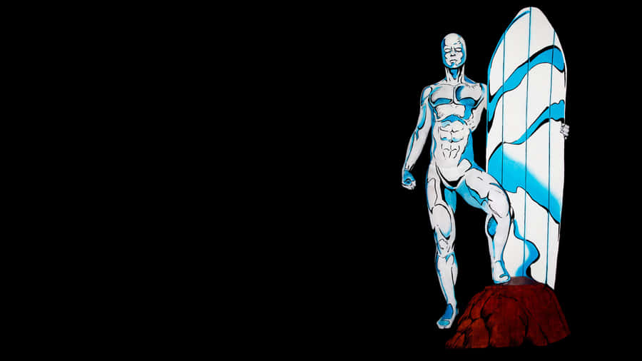 Silver Surfer Cosmic Hero Wallpaper
