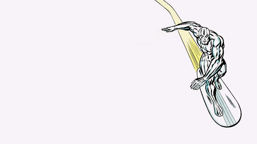 Silver Surfer Cosmic Hero Wallpaper