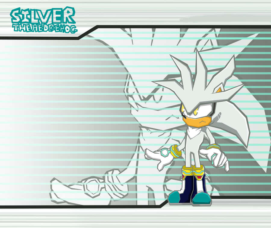 Silver The Hedgehog Standing Wallpaper