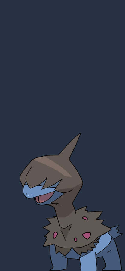 Simple Blue Deino Wallpaper