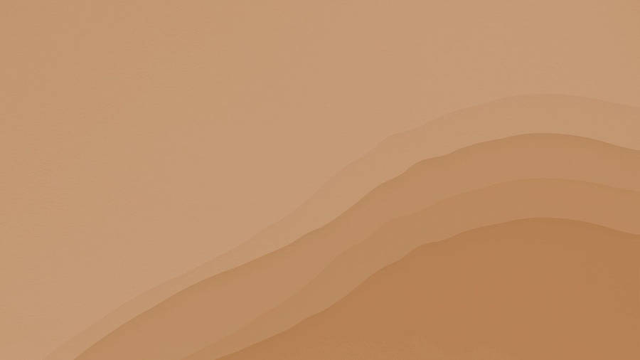 Simple Brown Aesthetic Laptop Wallpaper