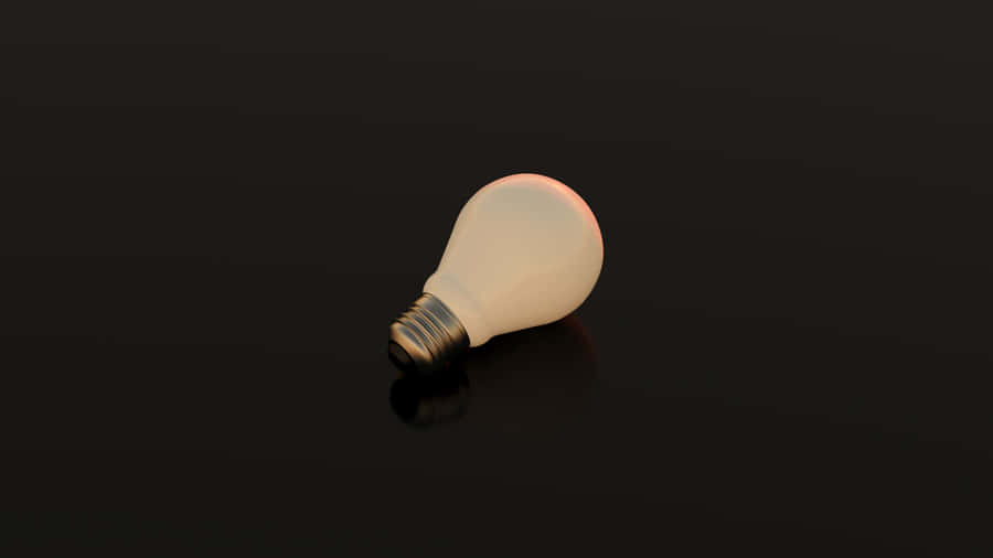 Simple Incandescent Bulb Wallpaper