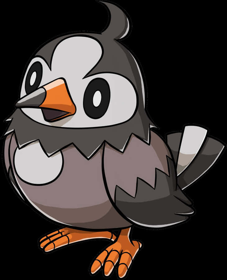 Simple Starly Wallpaper