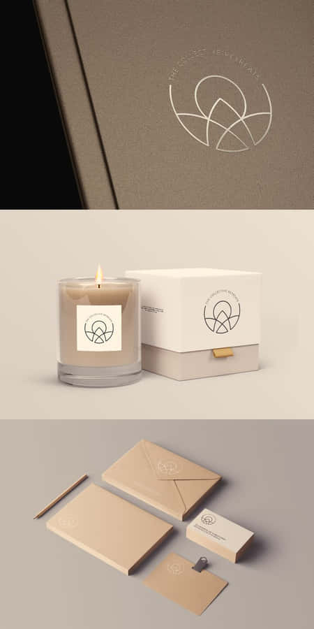 Simplistic And Elegant Minimalist Logo Design Wallpaper