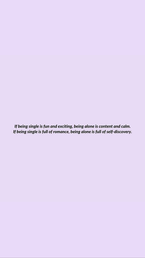 Single Quotes And Contentment Wallpaper