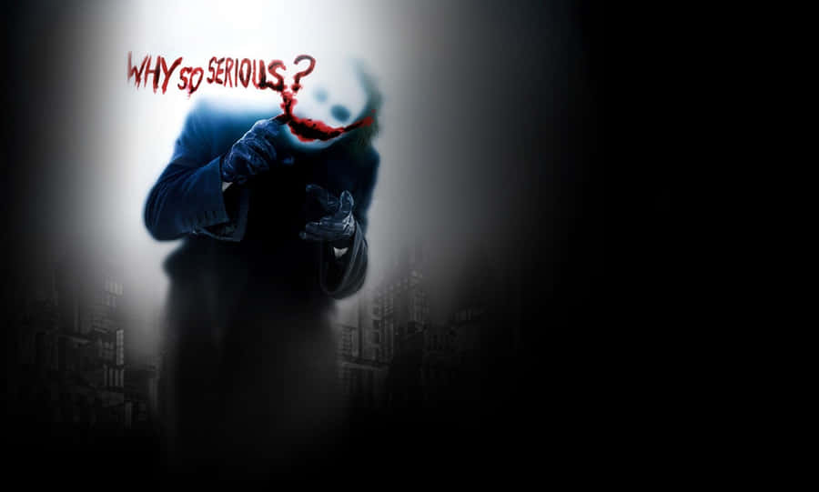 Sinister Smile Of The Evil Joker Wallpaper