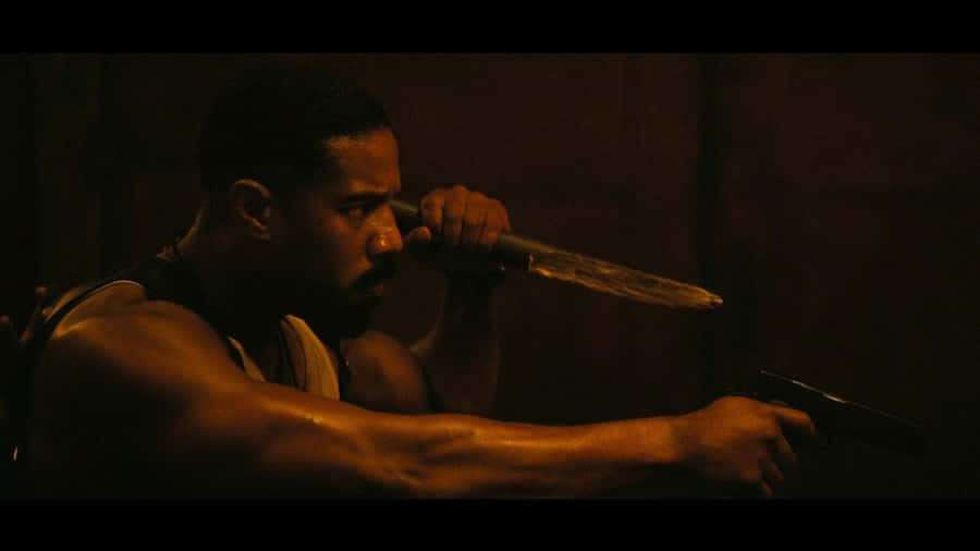 Sinners Intense Confrontation Scene Wallpaper