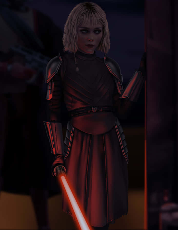 Sith Warriorin Twilight Wallpaper