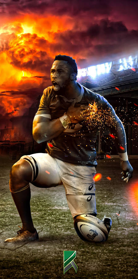 Siya Kolisi Springbok Rugby Wallpaper
