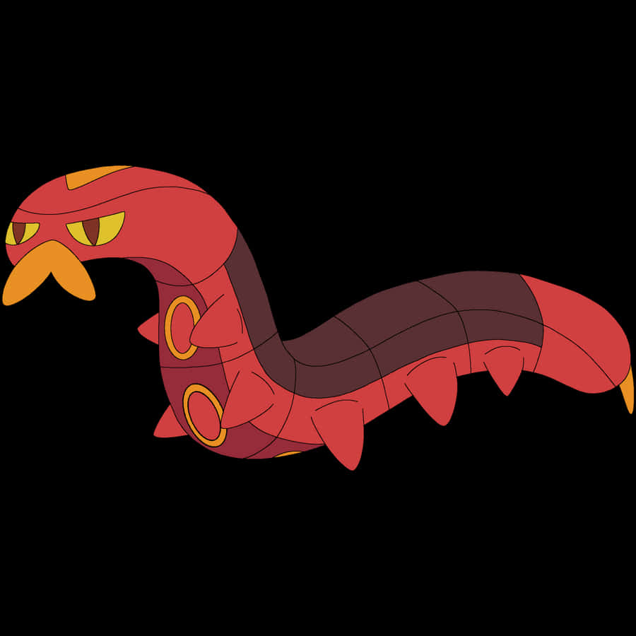 Sizzlipede Simple White Background Wallpaper