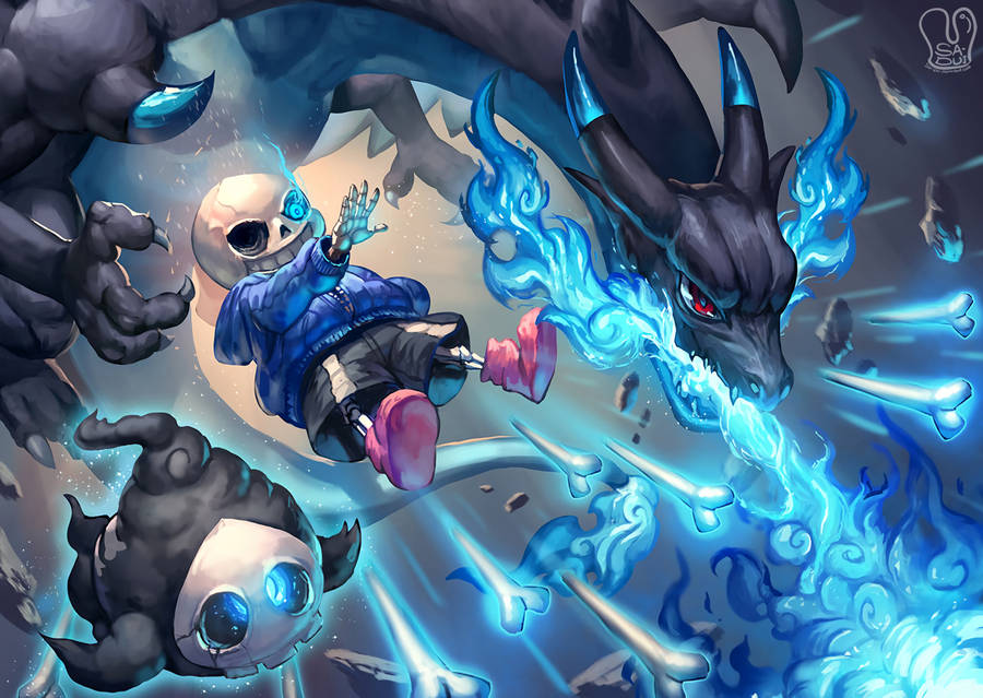 Skeleton Sans Fanart Hd Wallpaper