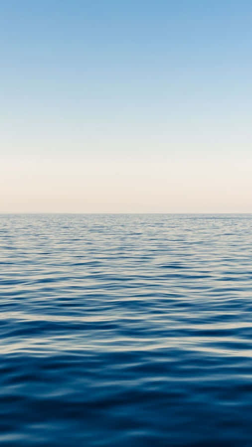 Sky And Sea Relaxing Iphone Wallpaper