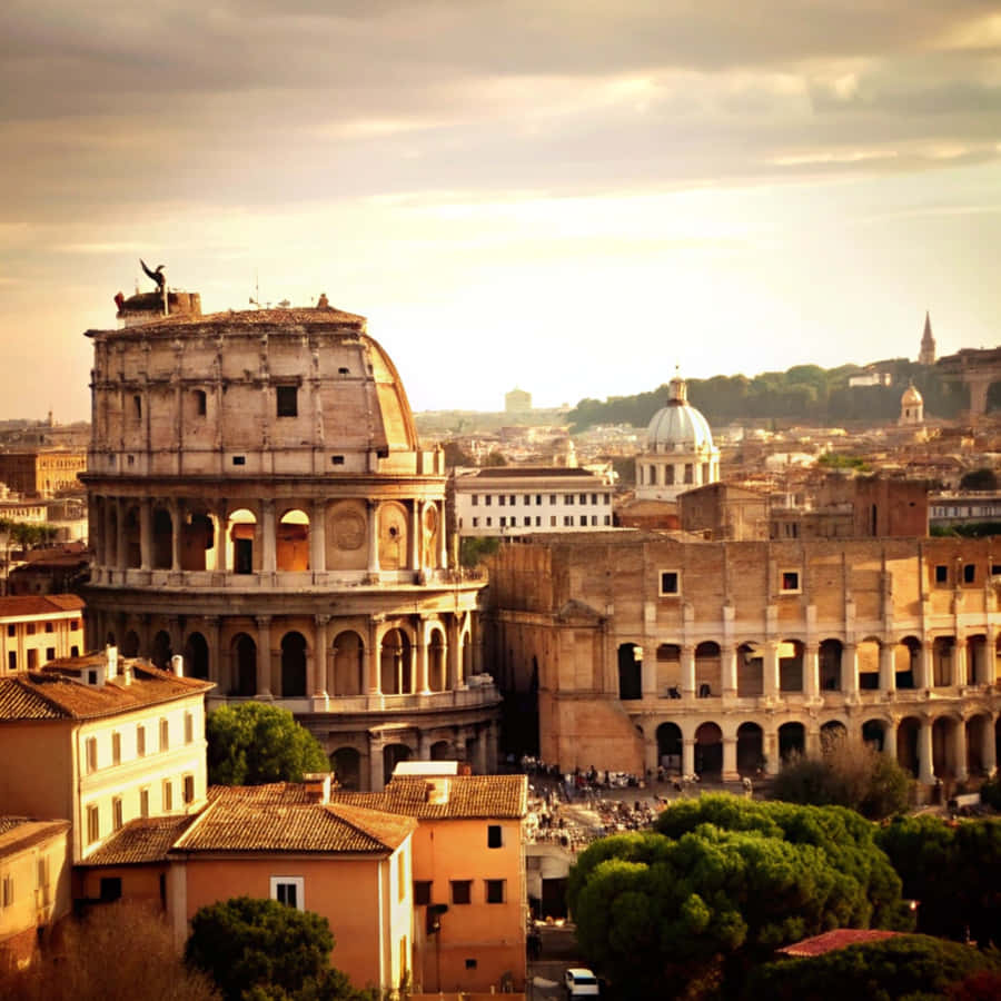 Skyline Rome Wallpaper