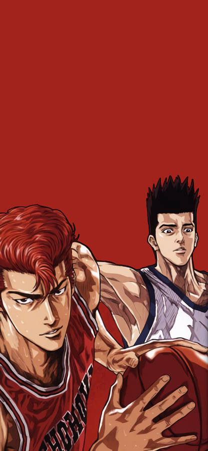 Slam Dunk Sakuragi And Sendoh Wallpaper