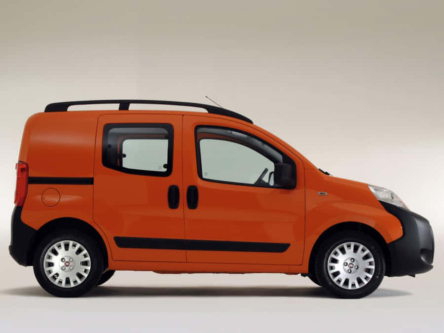 Sleek And Efficient Fiat Fiorino In Action Wallpaper
