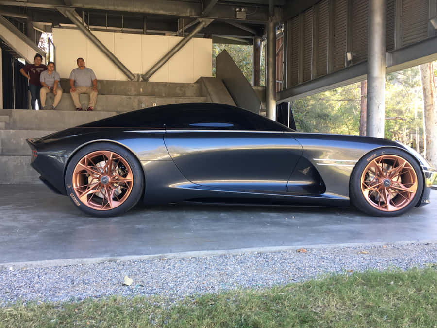 Sleek And Elegant Genesis Essentia Concept Car Wallpaper