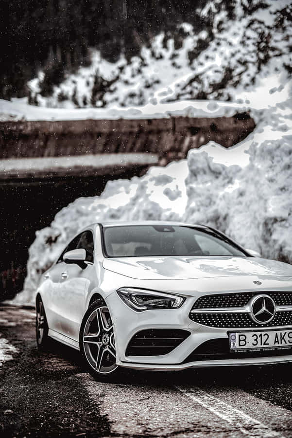 Sleek And Elegant Mercedes-benz Cla-class Wallpaper