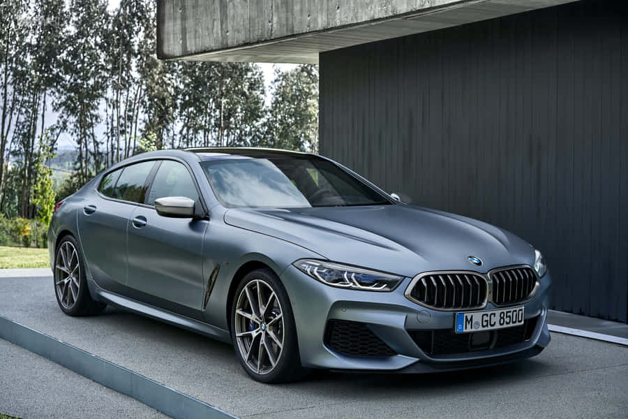 Sleek And Luxurious Bmw 8 Series Wallpaper