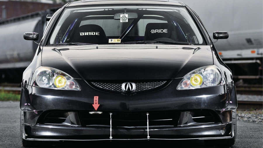 Sleek And Powerful Acura Rsx Type-s Wallpaper