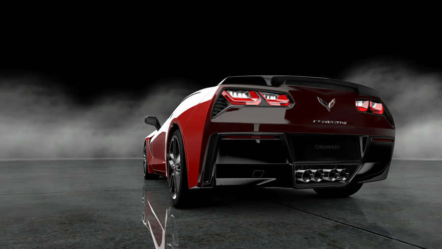 Sleek And Powerful Chevrolet Corvette Stingray Wallpaper
