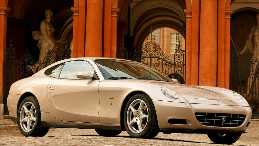 Sleek And Powerful Ferrari 612 Scaglietti Wallpaper