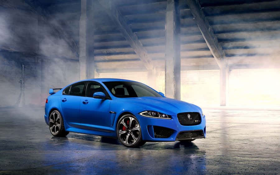 Sleek And Powerful Jaguar Xfr At Its Finest Wallpaper