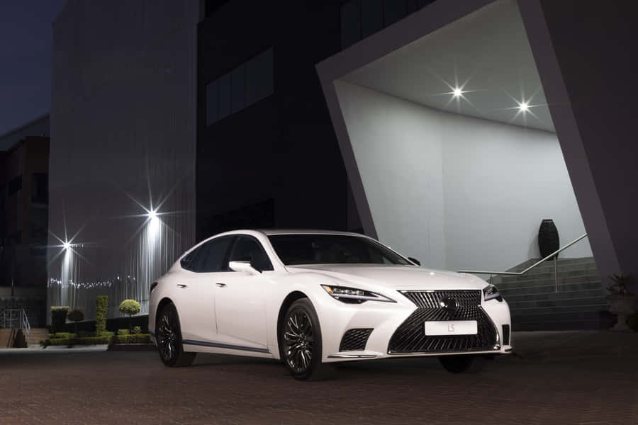 Sleek And Sophisticated Lexus Ls 500 Wallpaper