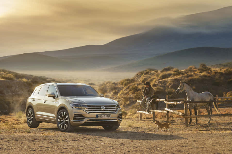 Sleek And Sophisticated Volkswagen Touareg Wallpaper