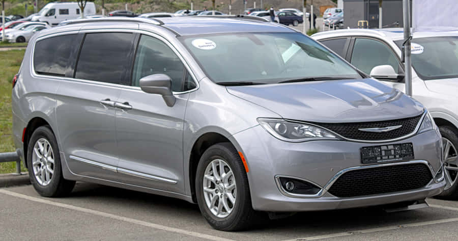Sleek And Spacious Chrysler Pacifica In Action Wallpaper