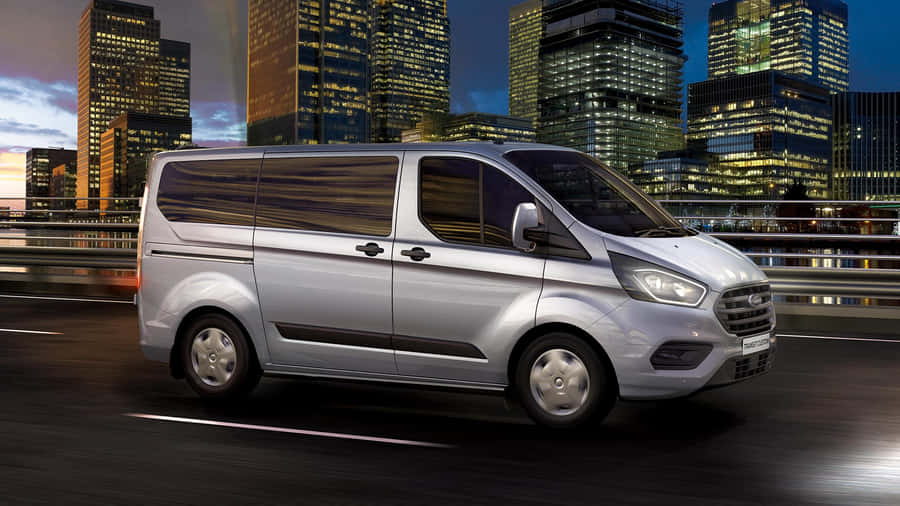 Sleek And Spacious Ford Transit Van Wallpaper