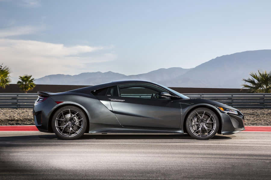 Sleek And Stylish Acura Nsx Sports Car Wallpaper