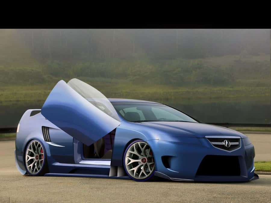 Sleek And Stylish Acura Tl In High Definition Wallpaper