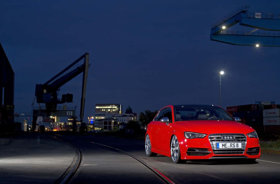 Sleek And Stylish Audi A3 Wallpaper Wallpaper