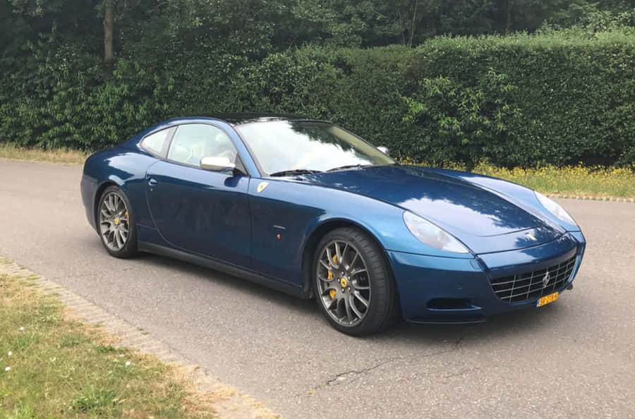 Sleek And Stylish Ferrari 612 Scaglietti Wallpaper