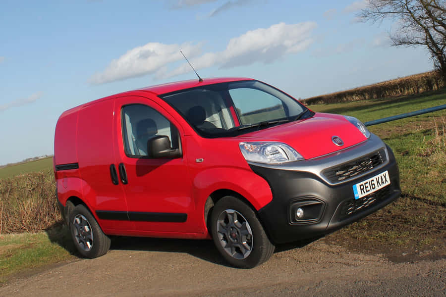 Sleek And Stylish Fiat Fiorino City Van Wallpaper