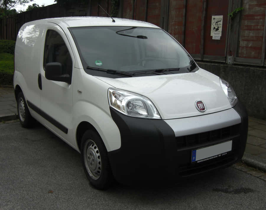Sleek And Stylish Fiat Fiorino Van Wallpaper
