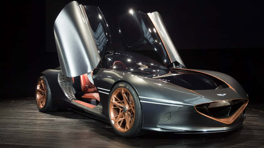 Sleek And Stylish Genesis Essentia Concept Car Wallpaper