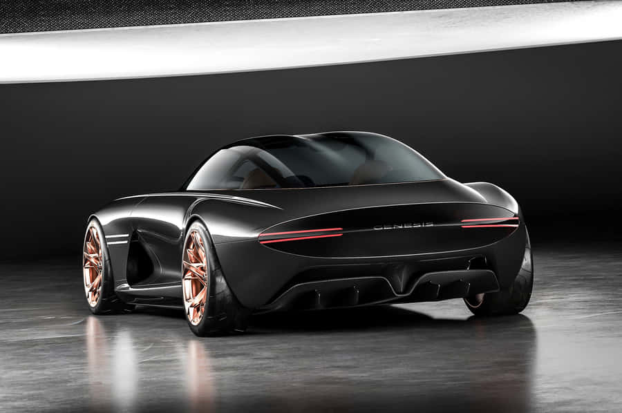 Sleek And Stylish Genesis Essentia Concept Car Wallpaper