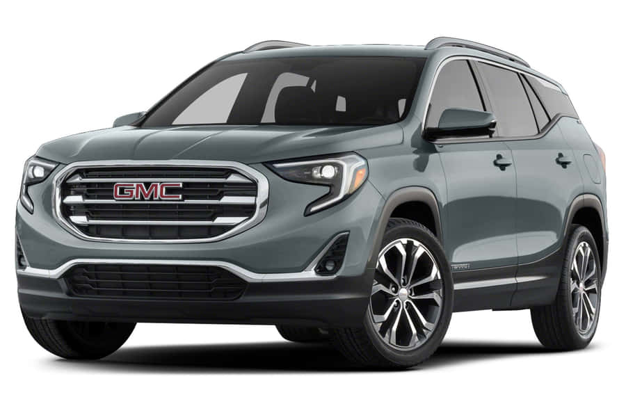 Sleek And Stylish Gmc Terrain On The Open Road Wallpaper