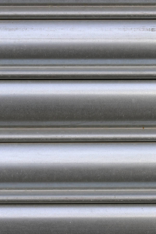 Sleek And Stylish Gray Iron Stripes Wallpaper