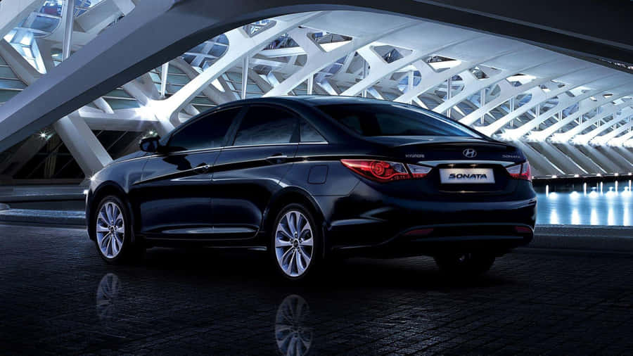 Sleek And Stylish Hyundai Sonata Wallpaper