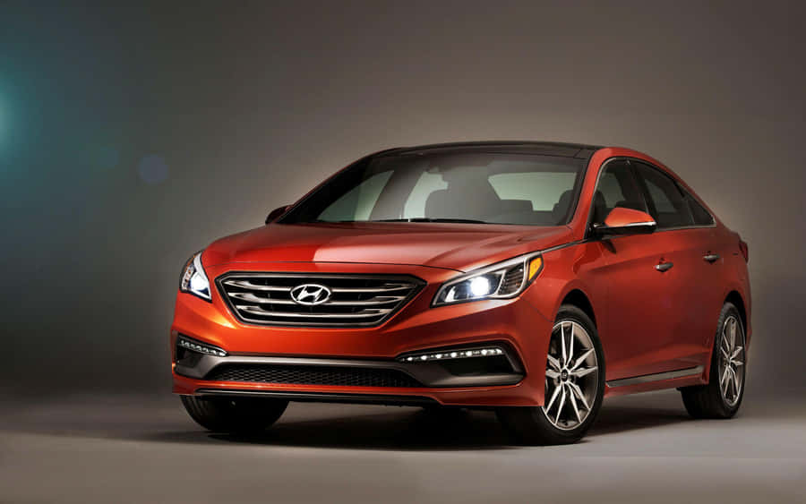 Sleek And Stylish Hyundai Sonata Wallpaper