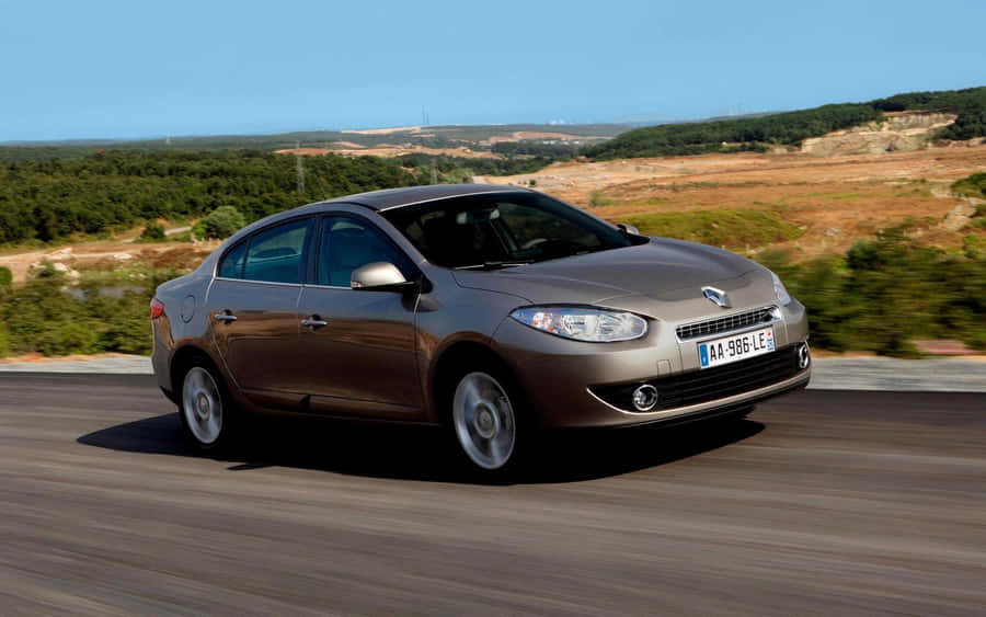 Sleek And Stylish Renault Fluence In High Resolution Wallpaper Wallpaper